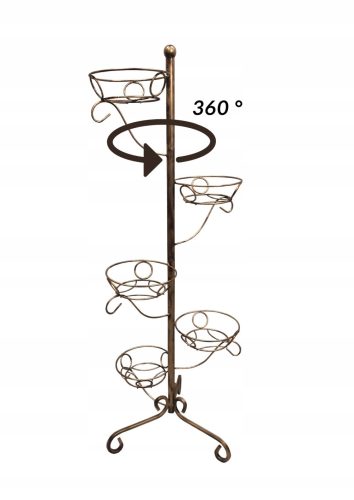 Stojalo za rože Centurion Metaloplastyka Sp. z o. 133 cm kovinski