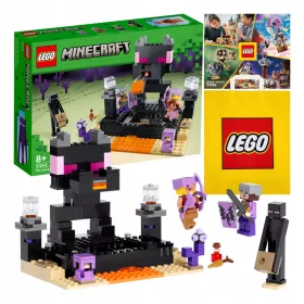   LEGO Minecraft Arena Endu (21242) + Torba Prezentowa + Katalog LEGO 2024