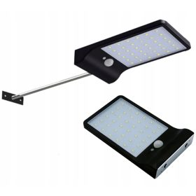   SONČNA ULIČNA SVETILKA LED Z MRACLJIVIM SENZORJEM GIBANJA IN BATERIJO ZD45B