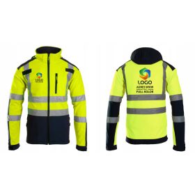 Worker Studio OPOZORILNA softshell jakna velikosti L