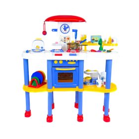 Kuhinjska otroška kuhinja z zvoki in priborom, velika