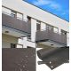 BALKONSKA PREGRINA 0,55X2M GRAFITNA MATA ZA BALKON