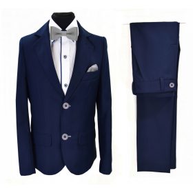   Lorento Fantovska Obleka za Obhajilo, Mornarsko Modra, Velikost 134