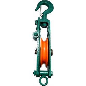 Blok z enojno vrvjo za gradbeništvo FI 150 MM 2000 kg