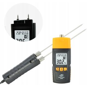   Termohigrometer Benetech GM620 za natančno merjenje vlage v lesu in lesnih izdelkih