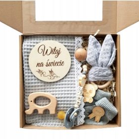  Leseno grizalo, silikon, vrvica, večbarvno blago