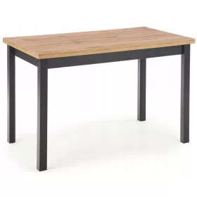 Pravokotna miza Halmar Cobalt 120 x 68 x 77 cm črna