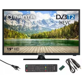  Manta TV 19LHN123D 19" HD Ready LED TV, črna