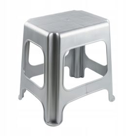 Tabure KEEPER s sivimi odtenki, višine 42 cm