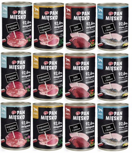 PAN MEAT Mokra hrana za pse Puran Sika 400g
