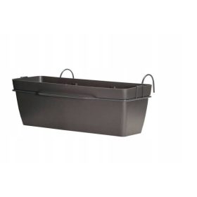   ArtPlast cvetlični lonček z balustradnim designom - FLY RING - 60 cm - antracit