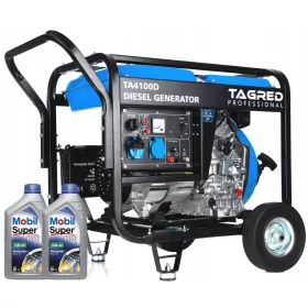 Prenosni dizelski generator Tagred TA4100D 7400W 10 KM 230V
