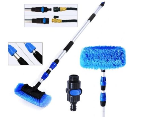 TELESKOPSKA KRTAČA ZA AVTOPRILNICO ZA FOTOVOLTAIČNE PANELE, ŠTIRIRAVINSKA 1,3 m - 3 m