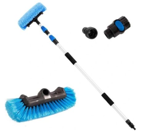 TELESKOPSKA KRTAČA ZA AVTOPRILNICO ZA FOTOVOLTAIČNE PANELE, ŠTIRIRAVINSKA 1,3 m - 3 m