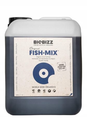 BioBizz tekoče večkomponentno gnojilo za ribe 5 kg 5 l