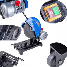 Rezalnik kovin z ukrivljeno žago ALCM35