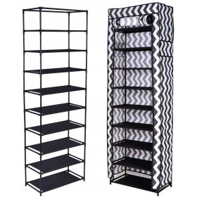   Slovenian Name: Črno Garderobno Stojalo za Čevlje Gockowiak 57 x 172 x 29 cm

SEO-Optimized Description: 
Črno garderobno stojalo za čevlje Gockowiak je praktična in lahka rešitev za shranjevanje obut