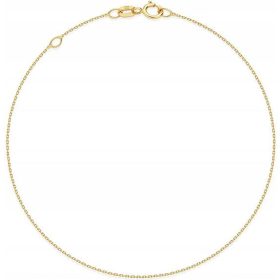 Zlata zapestnica 585, ankier, 19 cm