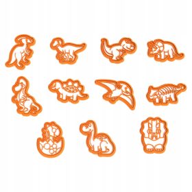 Dinozavri modelčki za piškote 2 Zestaw 11 kosov