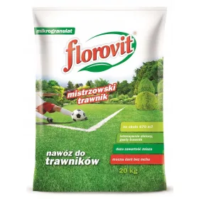 FLOROVIT GNOJILO ZA TRAVNIK Z MOŠEM 20KG