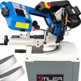   TRAČNA ŽAGA ZA REZALNIK KOVINE STILER BS-128HDR 230V 150 MM 2 TRAKA HIT