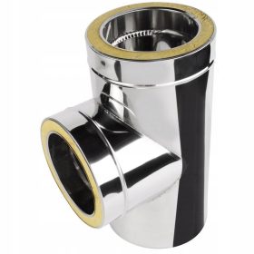 Trojni izolirani dvojstenski prehrambeni kamin 120/180 KWAS