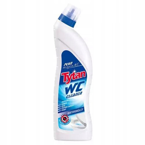 Optimized name: Močno čistilo za WC školjke Tytan 0,7l

Optimized description:
TYTAN Močno čistilo za stranišča v modri barvi je učinkovito sredstvo za odstranjevanje kamna, umazanije in neprijetnih v