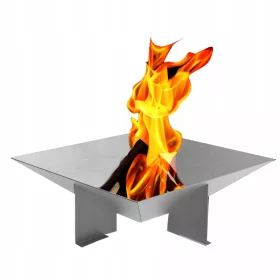  VELIKI vrtni kamin za žar CAMPFIRE okrogel 56 cm JEKLO