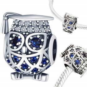 CHARMS Sova Modrost Absolvent Srebro 925