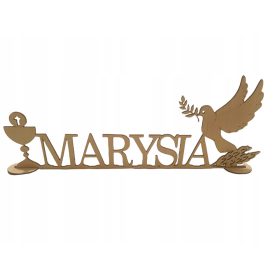 Napis za mizo pri prvi sveti obhajilu otroka