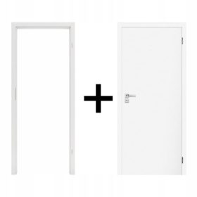 Invado Notranja Vrata Norma Decor 1 Prawe 70 cm Bela