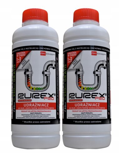Rurex 1L tekočina za odmašitev cevi