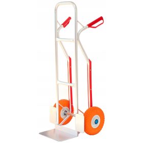 ALUMINIJASTI transportni voziček za mlinček s PU kolesi