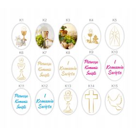 Nalepke za Prvo sveto obhajilo - komplet