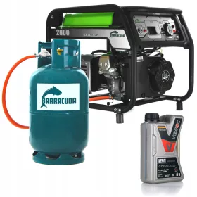 Prenosni agregat na plin Barracuda 2800W 2,8kW LPG 230V RE