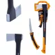 Slovenian name: Fiskars profesionalna sekira za cepljenje drv X25 XL + žaga SW73

SEO-optimized description: 
Profesionalna sekira Fiskars X25 XL je idealna za cepljenje velikih drevesnih debel. Ta ka