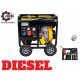 Prenosni trifazni dizelski generator HDM 6500W