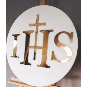 Dekorativni komplet za prvo obhajilo z okrasjem HOSTIA IHS