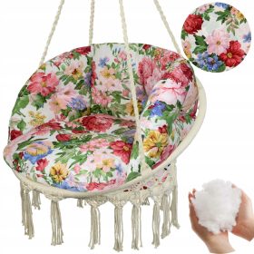 VISEČA GUGALNA BLAZINA ZA STOL ŠTORKLJE GNEZDO MIX