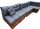 Blazine za tri PALETE set 8 kosov ANTRACIT K2 STEP