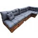 Blazine za tri PALETE set 8 kosov ANTRACIT K2 STEP