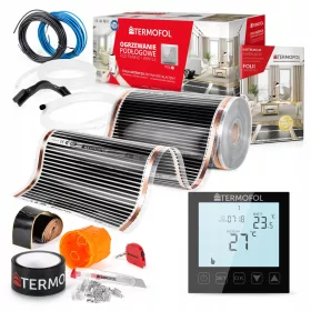    SET GRELNE FOLIJE 12m², infrardeča, širina 50cm, 220W H1 ČRNA