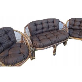   Blazine za vrtno pohištvo rattan komplet 6 kosov STEVE BROWN