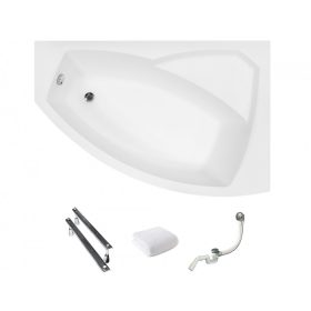 Rima akrilna kopalna kad Besco 150x95 cm, desna stran