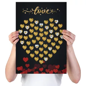 Poster Kama Sutra Položaji ljubezni za Valentinovo