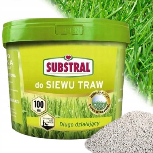 Substral večkomponentno gnojilo granulat za trate 10 kg 5 l