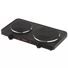    Dvogorilni prenosni turistični štedilnik, črn, Optimum PK 2246