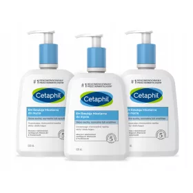   Naravna micelarna čistilna emulzija Cetaphil EM, 500 ml - 3 paketi