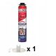 POLYNOR PRO 750 ml montažna pena za PUR izolacijo