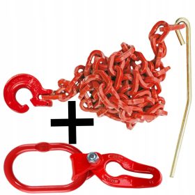   Kakovosten gozdarski verižnik s kvadratnim profilom "D" in drsnim ključavničnim zamaškom, dolžine 3 metra. Izdelan iz visokokakovostnega jekla razreda G80, z dovoljeno vlečno silo 45 kN. Primeren za z